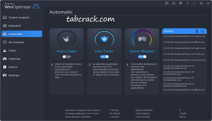 Ashampoo WinOptimizer License Key