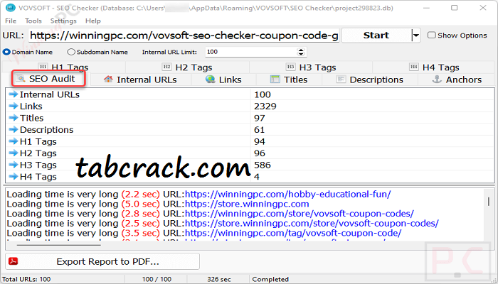 downloading SEO Checker 7.4