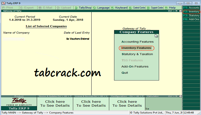 Tally ERP 9 License Key